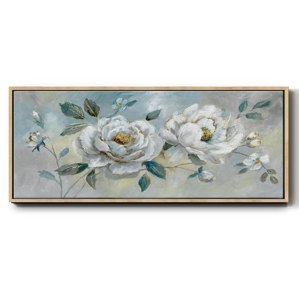 Darling Duo - Floater Framed Canvas Print