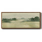 Watercolor Pasture I - Floater Framed Canvas Print
