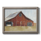 Rustic Red Barn I Premium Framed Canvas- Ready to Hang