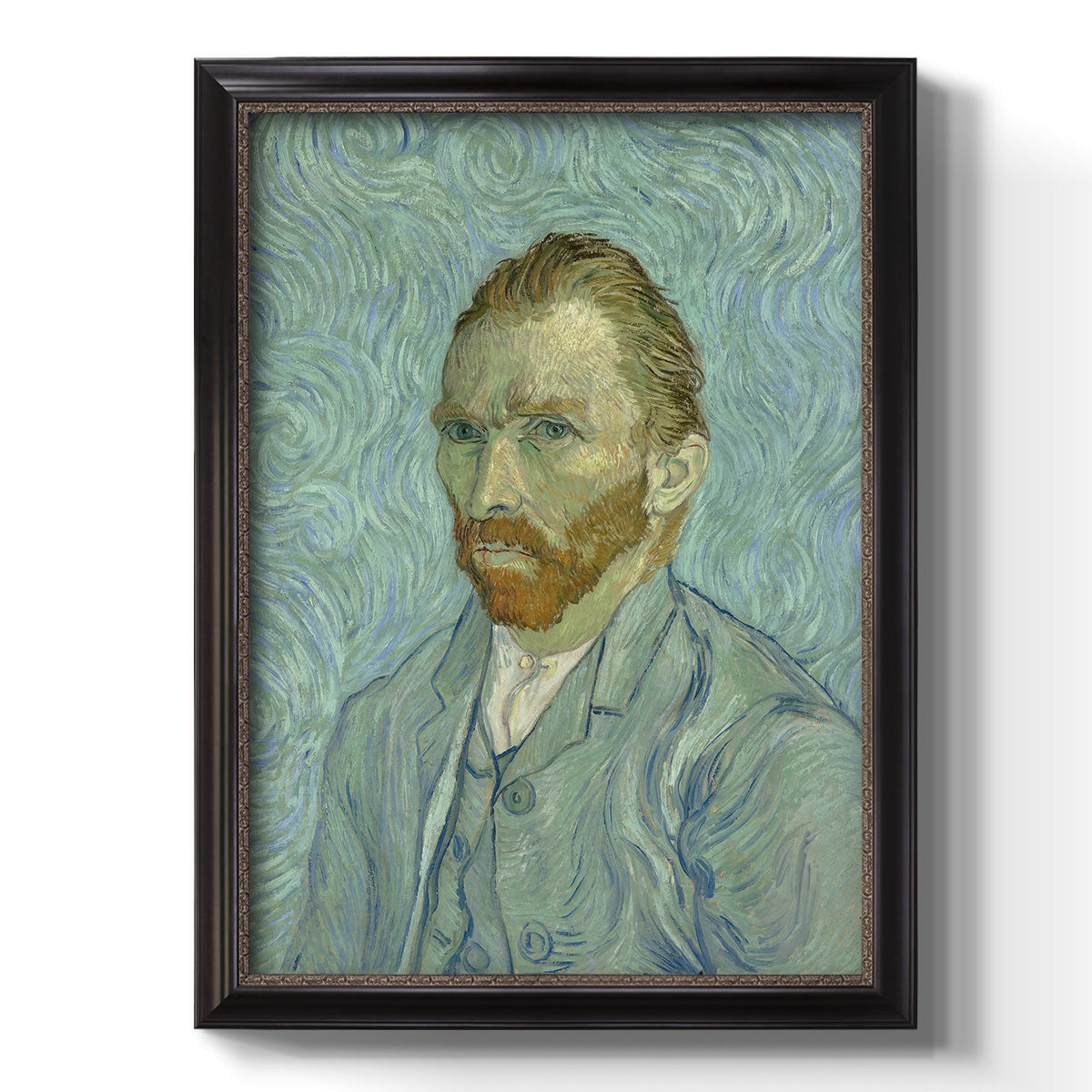 Self-Portrait, 1889 - Ornate Framed Canvas Print