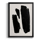 Triple Block Print II - Modern Framed Canvas Print