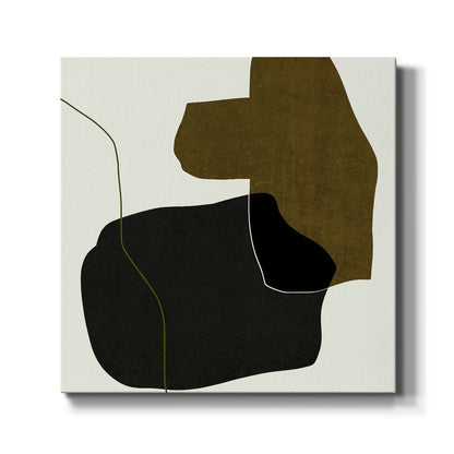 Shape Silhouettes I - Canvas Art Print