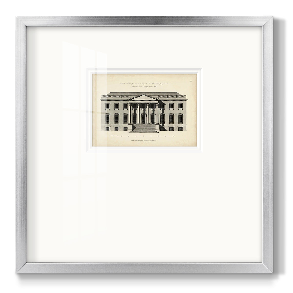 Richardson Architecture II Premium Framed Print Double Matboard