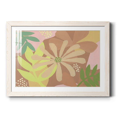 Neutral Blooms II-Premium Framed Print - Ready to Hang