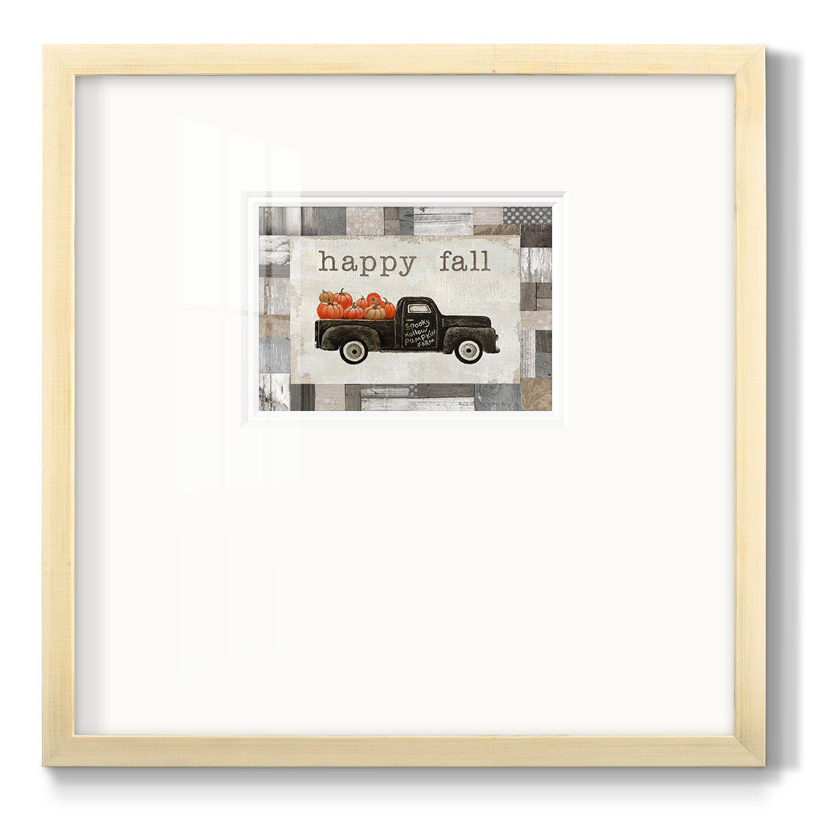 Spooky Hollow Farm - Double Matboard Framed Print