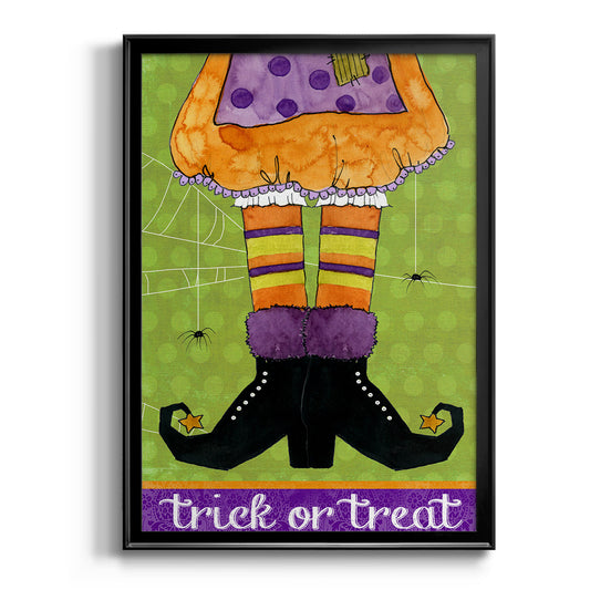 Trick or Treat - Modern Framed Canvas Print