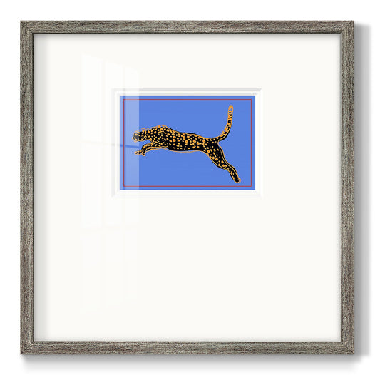 The Wild Leopard I Premium Framed Print Double Matboard