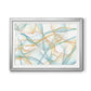 Curves and Waves VI - Modern Framed Art Print