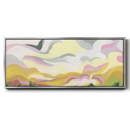 Valley Swirl II - Floater Framed Canvas Print