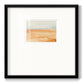 Ash Blue Horizon I - Double Matboard Framed Print