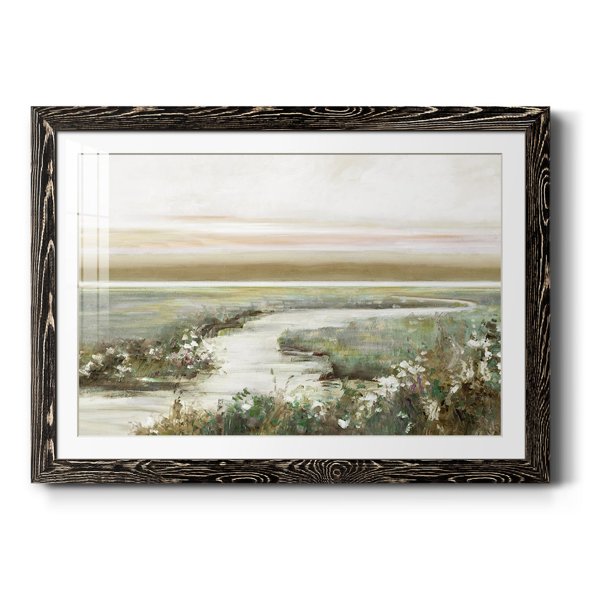 Eternity in Dawn - Barnwood Framed Art Print