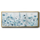 Endless Field of Blue - Floater Framed Canvas Print