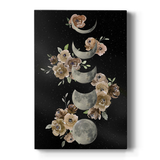 Bohemian Lunar Phases - Canvas Art Print