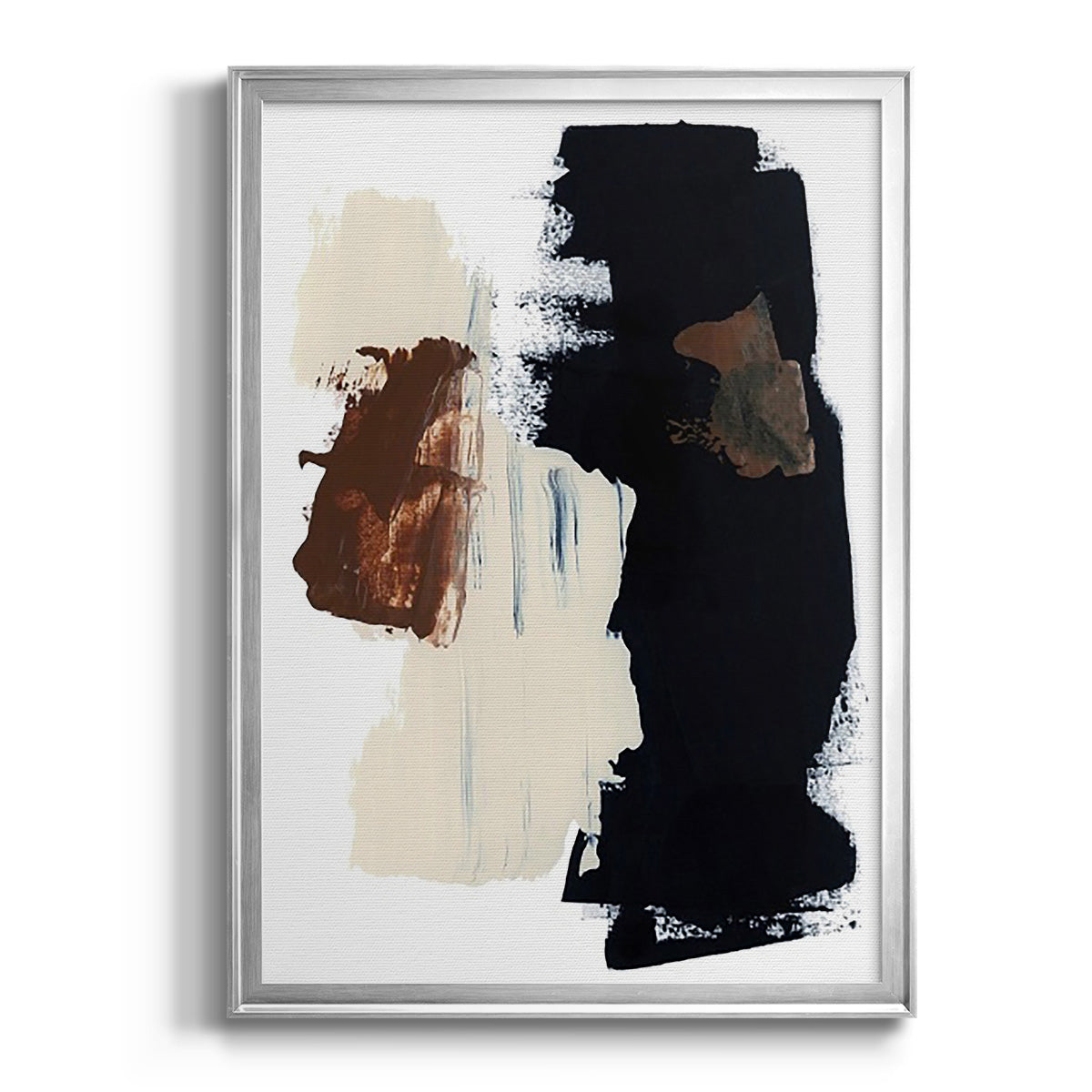 Goldenrod Patch II - Modern Framed Canvas Print