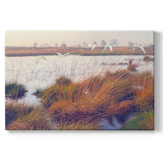 Marshland Hues I Premium Gallery Wrapped Canvas - Ready to Hang