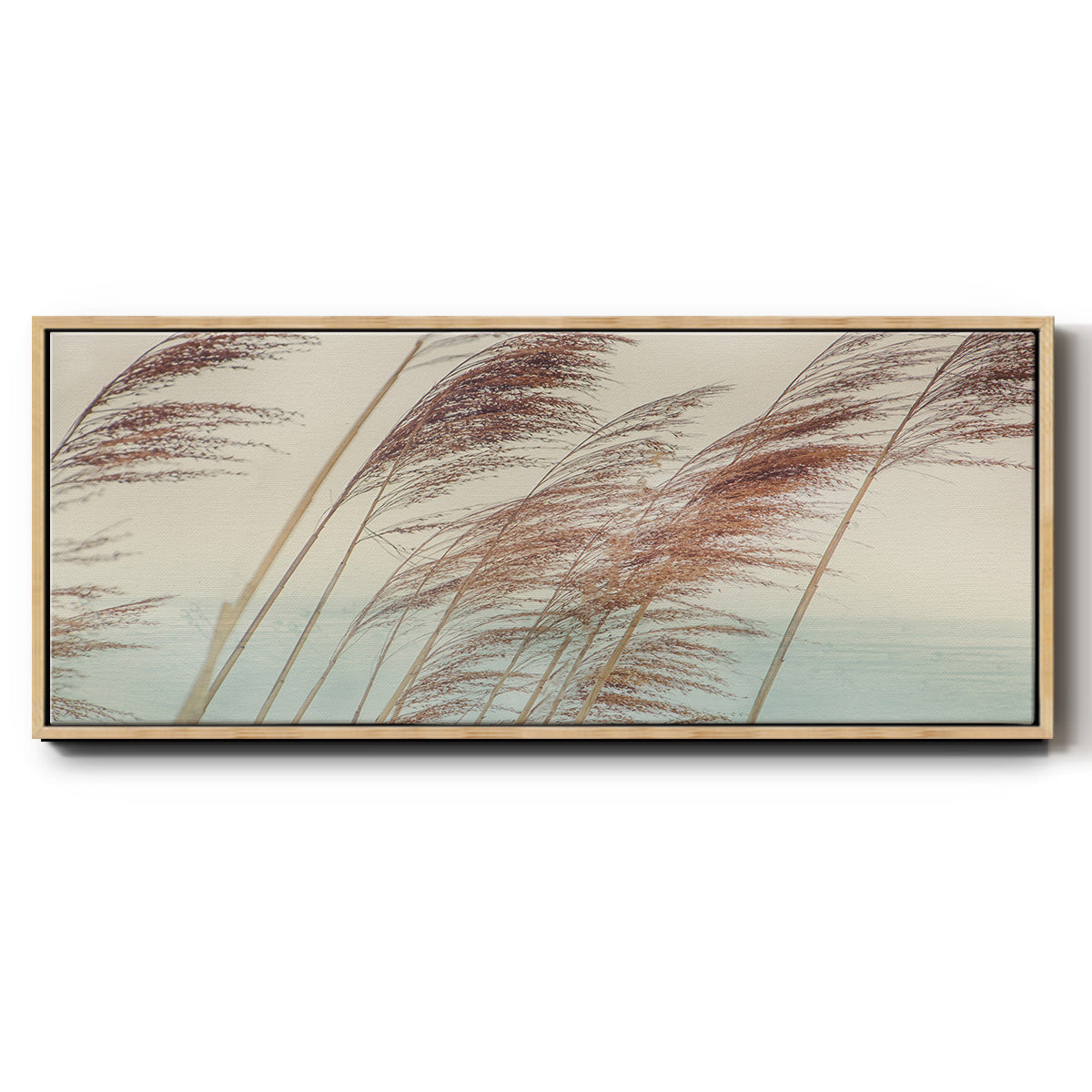 Windy II - Floater Framed Canvas Print