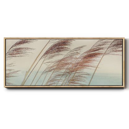 Windy II - Floater Framed Canvas Print