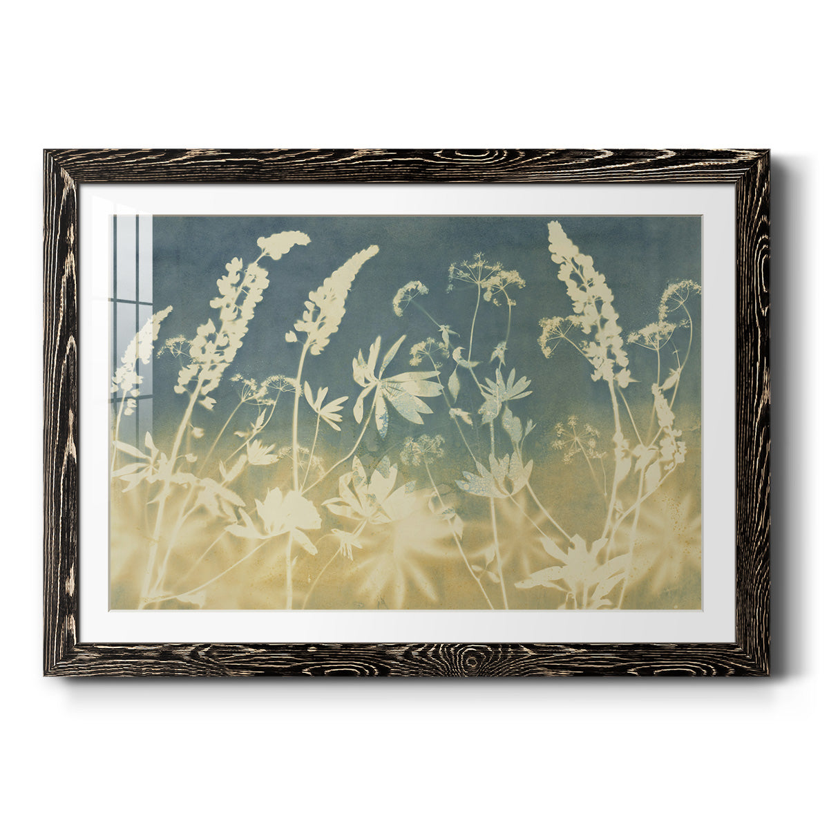 Solstice Lupine - Barnwood Framed Art Print