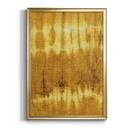 Turmeric Sunrise IV - Modern Framed Canvas Print