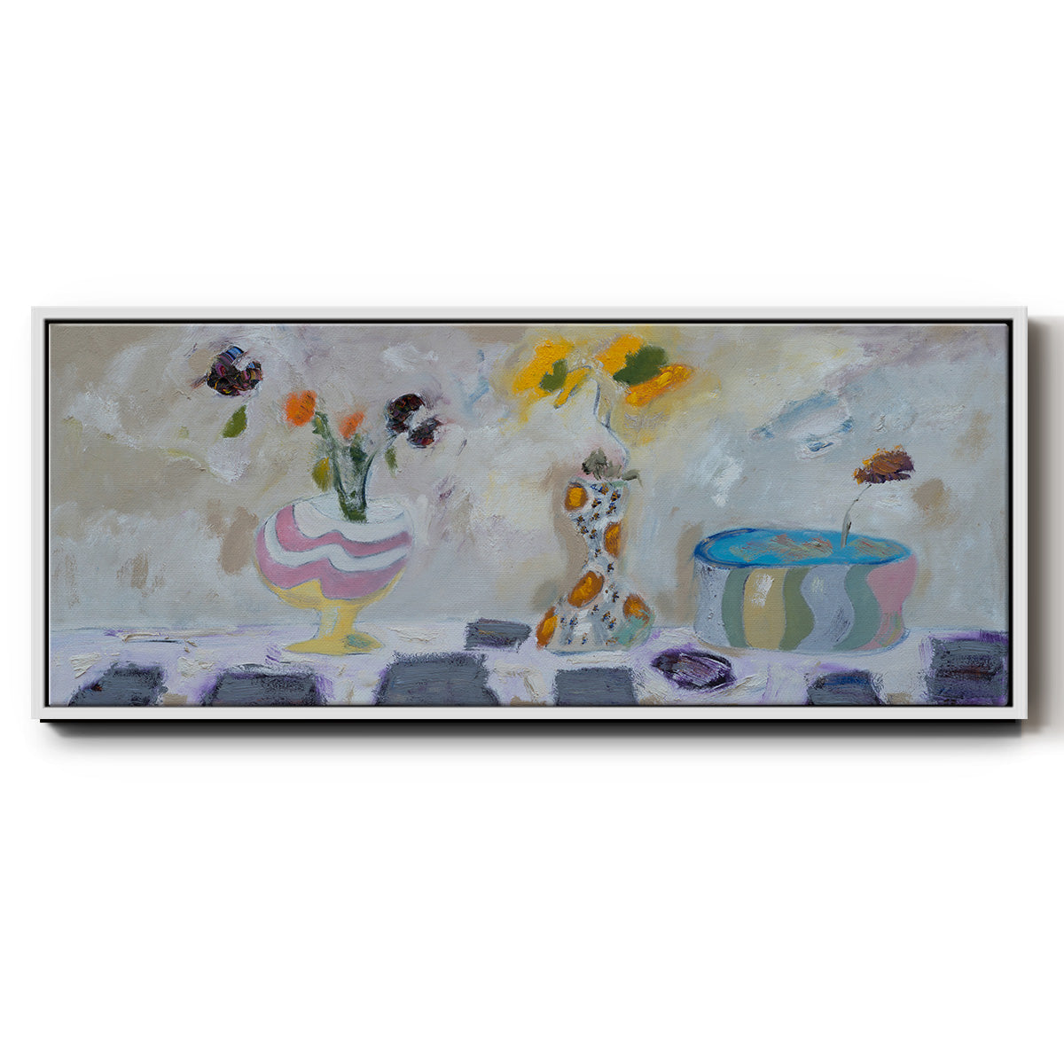 The Ring Leader - Floater Framed Canvas Print