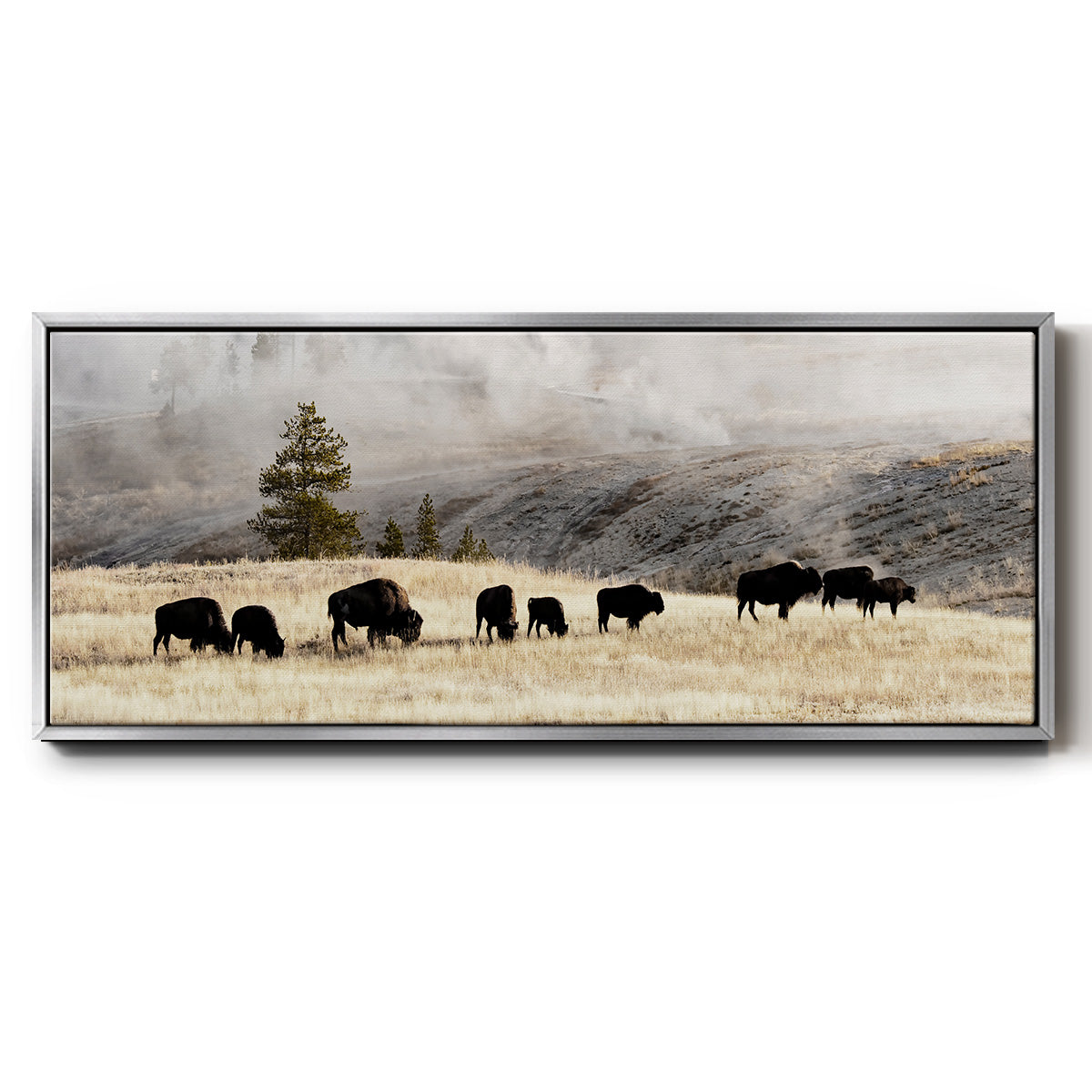 Heading Home - Floater Framed Canvas Print