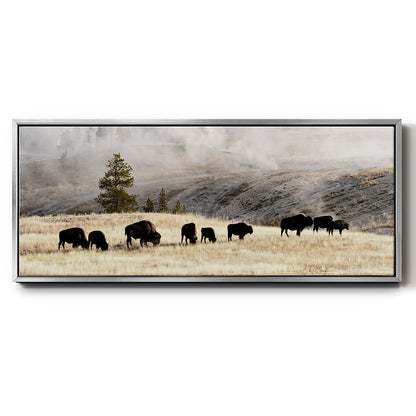 Heading Home - Floater Framed Canvas Print