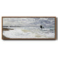The Sea at Le Havre, 1868 - Floater Framed Canvas Print