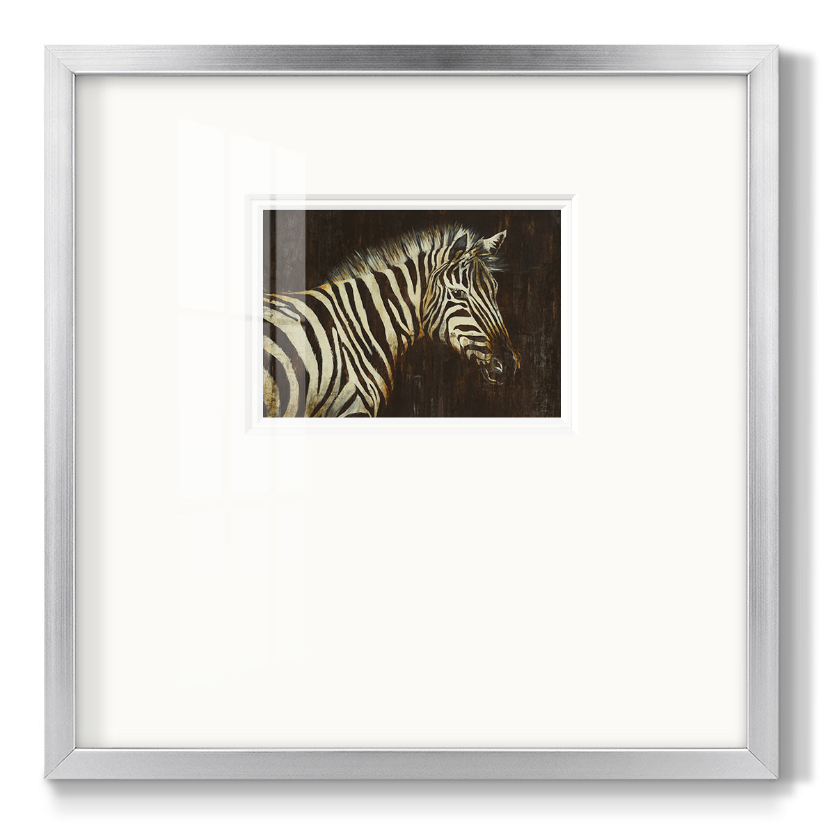 Striped Pajamas - Double Matboard Framed Print