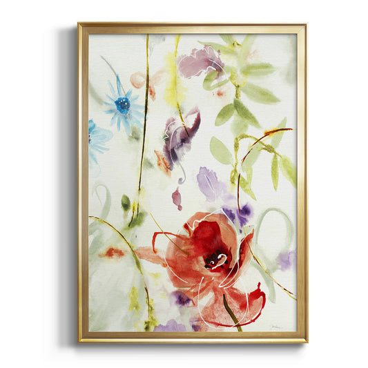 Color Of Summer II - Modern Framed Canvas Print