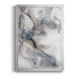 Marble Trance - Modern Framed Canvas Print