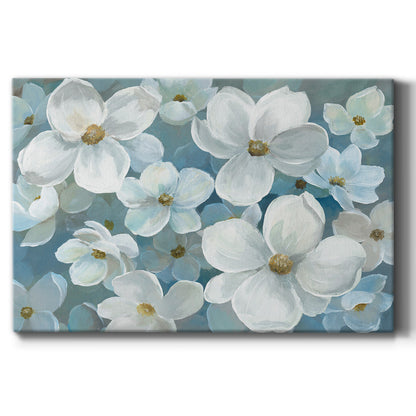 White Expression - Canvas Art Print