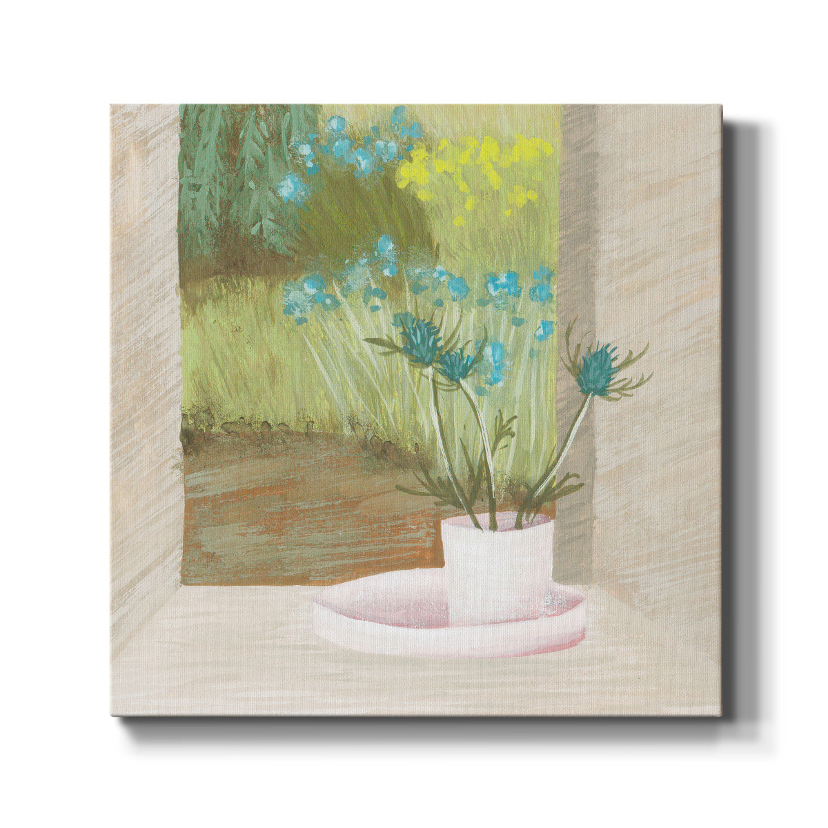 Window Plants I-Premium Gallery Wrapped Canvas - Ready to Hang