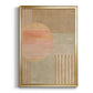 Adobe Sunrise I - Modern Framed Canvas Print