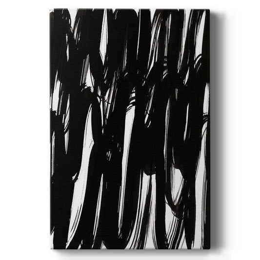 Ink Scribble I Premium Gallery Wrapped Canvas - Ready to Hang