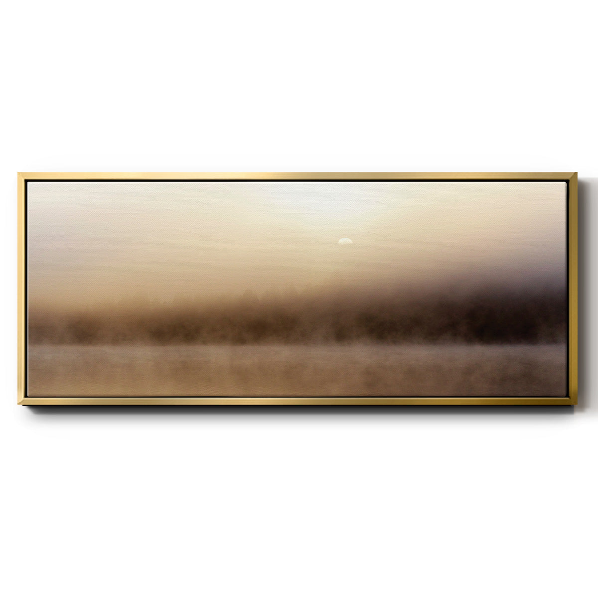 Break of Dawn - Floater Framed Canvas Print