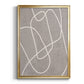 Fissures II - Modern Framed Canvas Print