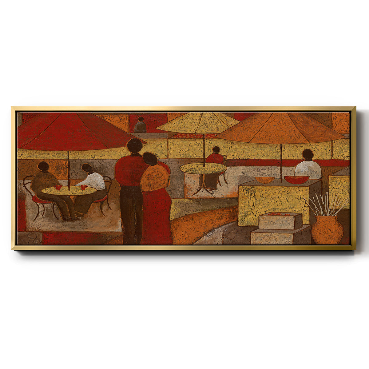 Lasting Memory II - Floater Framed Canvas Print