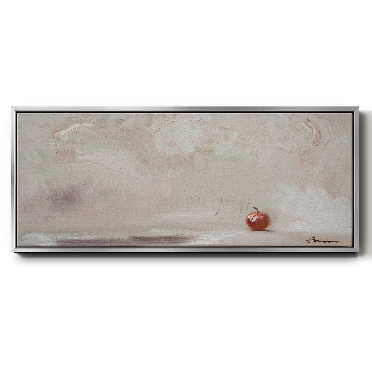 Crabby Apple - Floater Framed Canvas Print