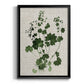 Forest Foliage on Linen III - Modern Framed Canvas Print