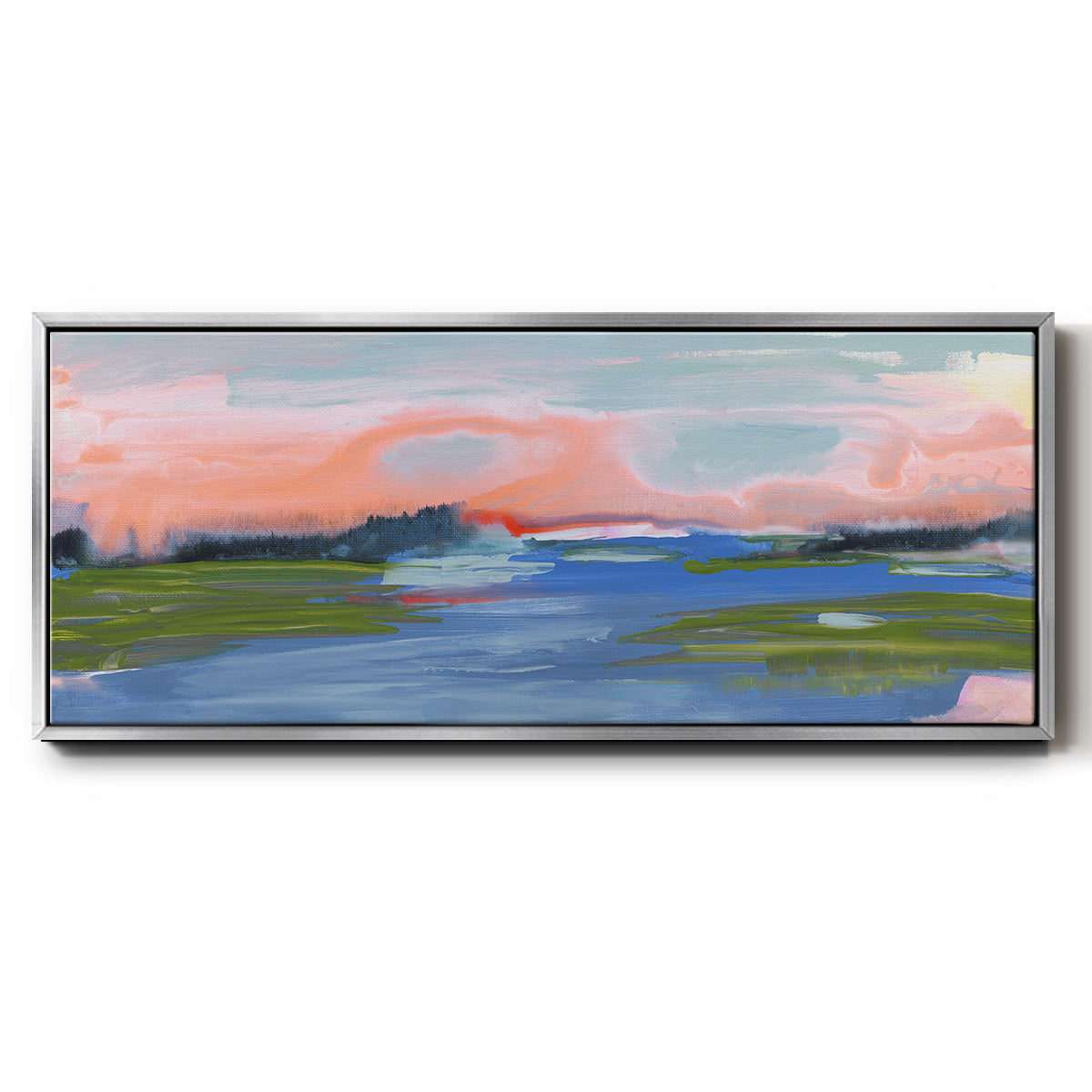 Kattskill Bay I - Floater Framed Canvas Print