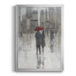 Rain in The City I - Modern Framed Canvas Print