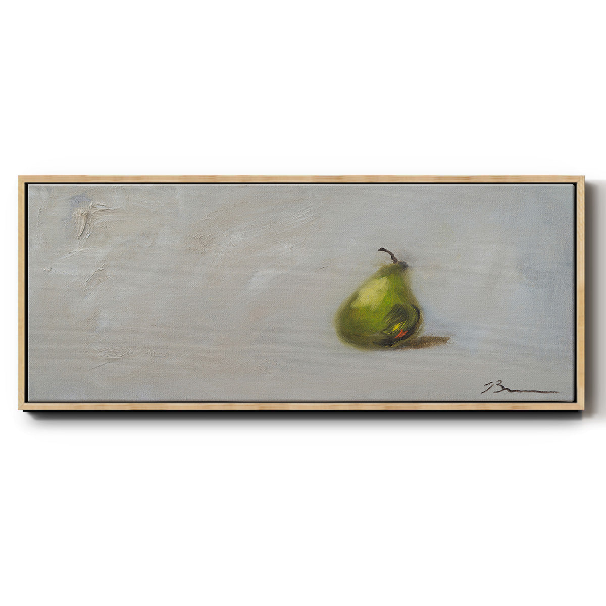 Prickless Pear - Floater Framed Canvas Print