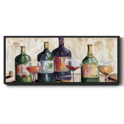 The Dinner Party - Floater Framed Canvas Print