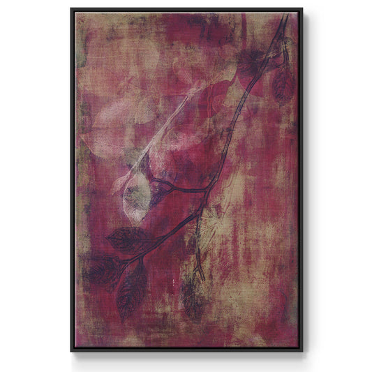 Branching Out XVII - Floater Framed Canvas Print