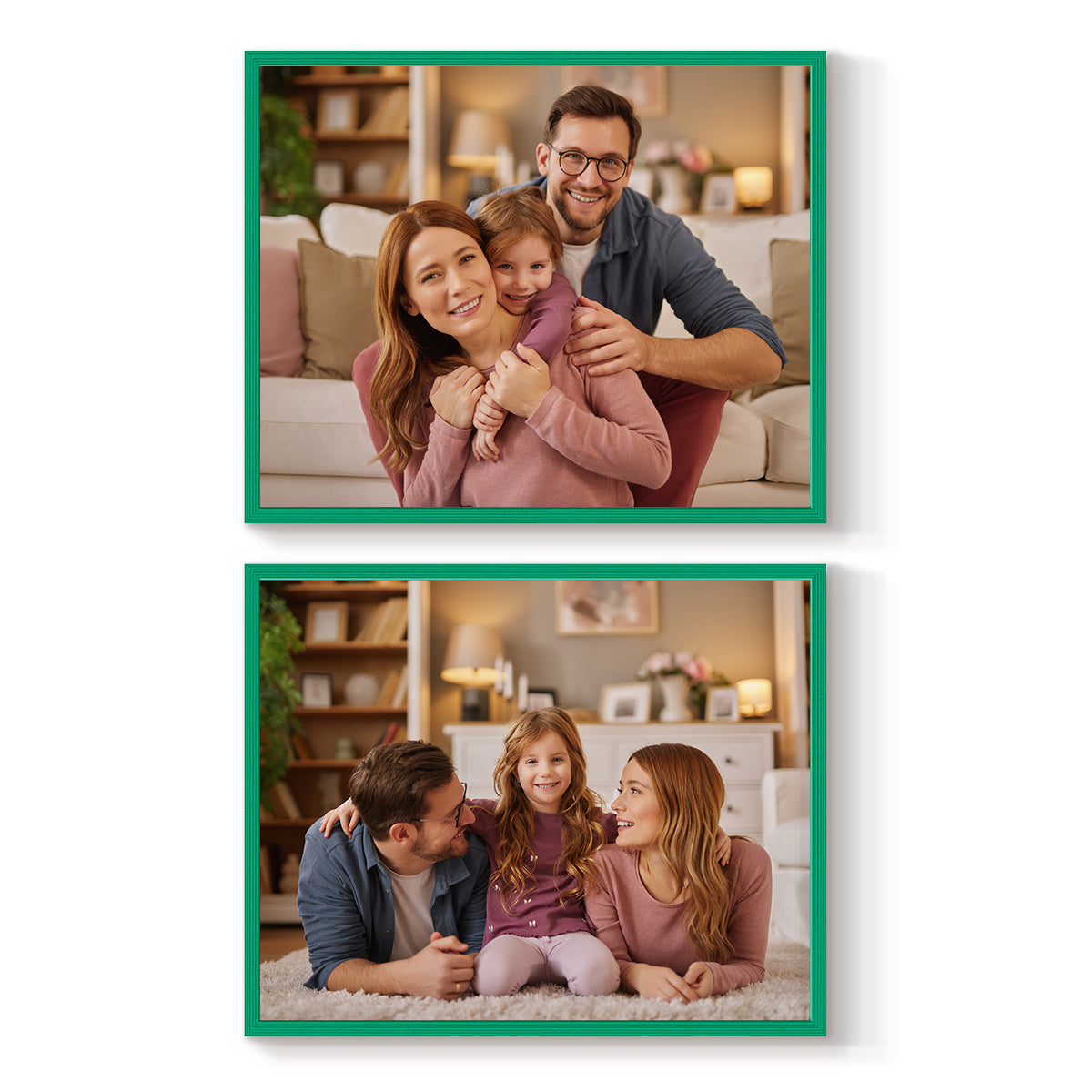 Set of 2 Restickable Custom Framed Photos - 20" x 16"