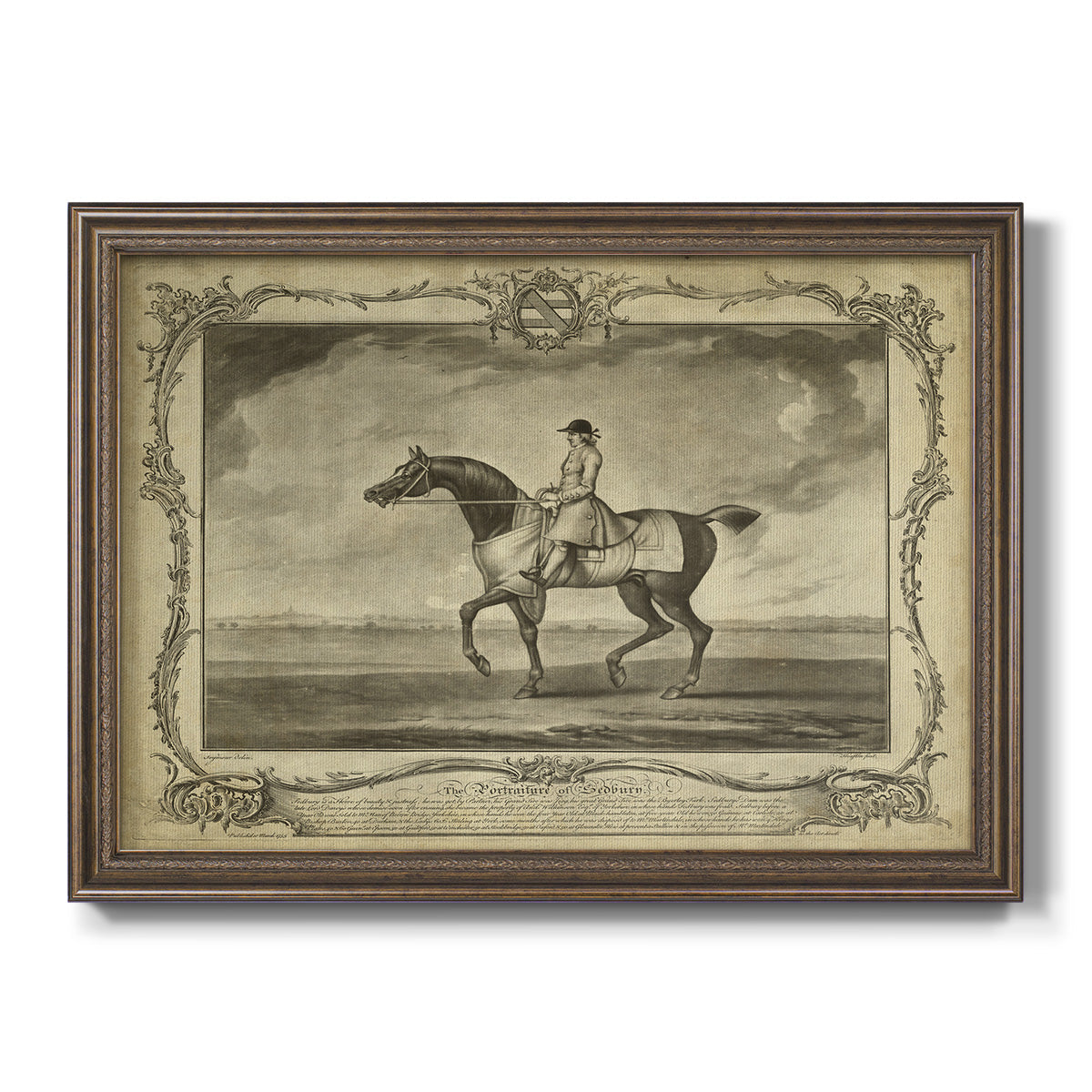 Distinguished Horses II Premium Framed Canvas- Ready to Hang