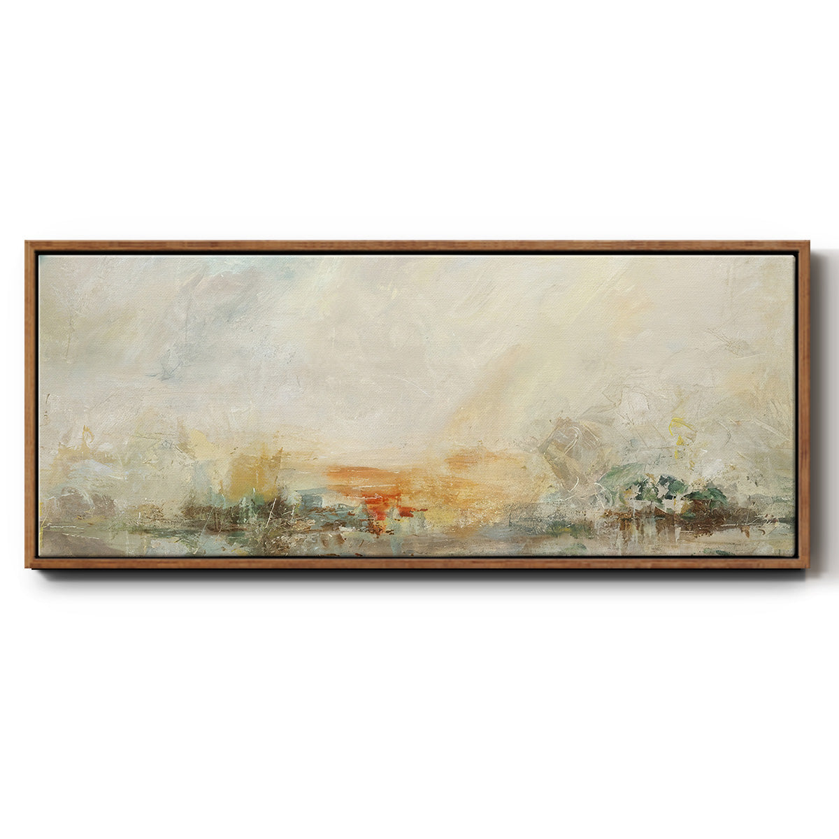 Old Masters World - Floater Framed Canvas Print