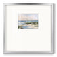 Soft Morning Sea Premium Framed Print Double Matboard