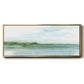 Green Ribbon Coast II - Floater Framed Canvas Print