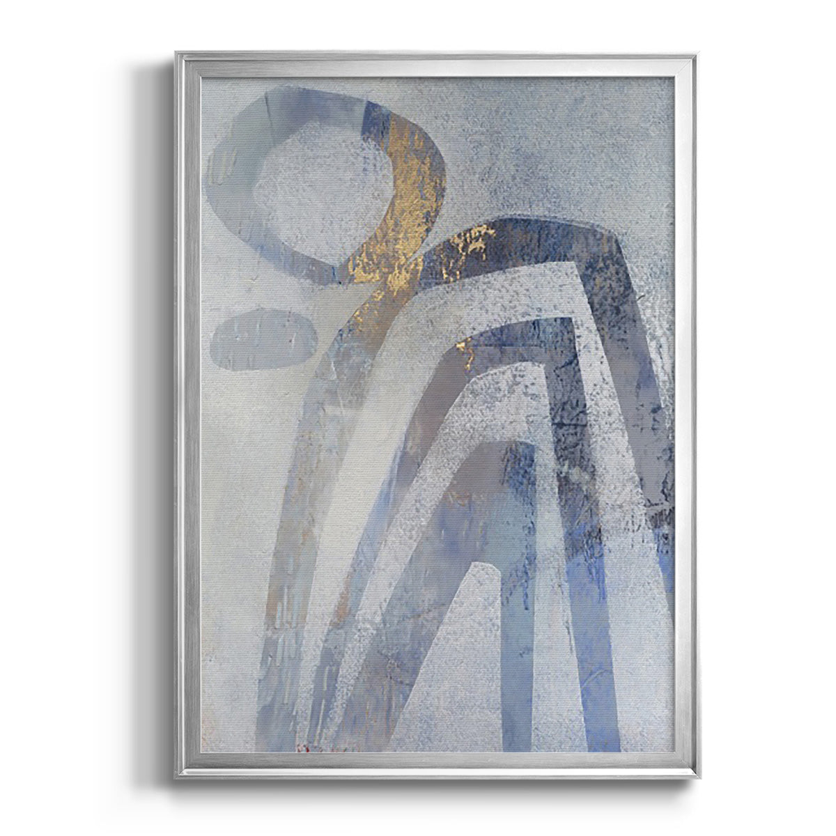 Linx IV - Modern Framed Canvas Print